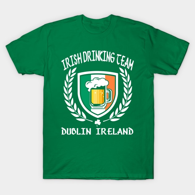 Irish Drinking Team T-Shirt by BlackMorelli